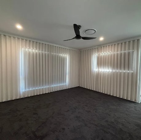 Sheer curtains Brisbane installation - U Curtains