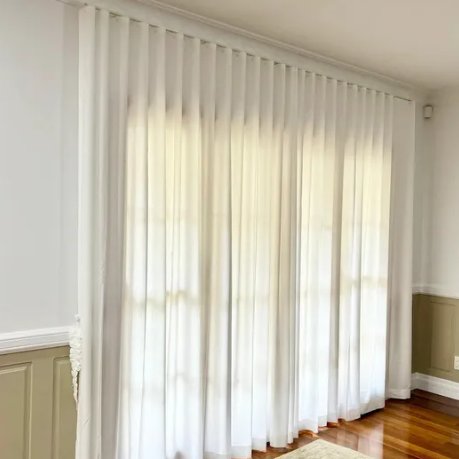 Sheer curtains Brisbane installation - U Curtains