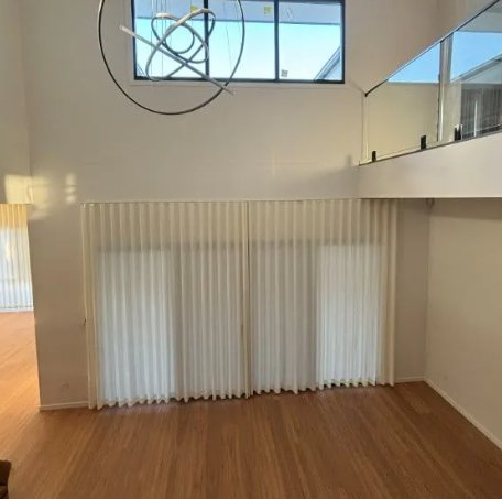 Sheer curtains Brisbane installation - U Curtains