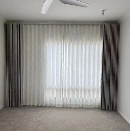 Sheer curtains Brisbane installation - U Curtains