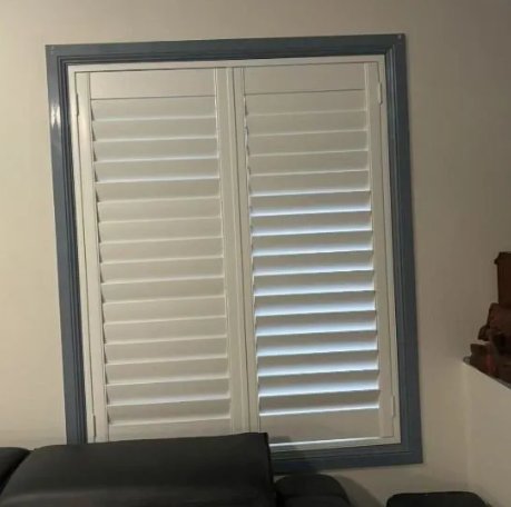 PVC shutters Brisbane installation - U Curtains