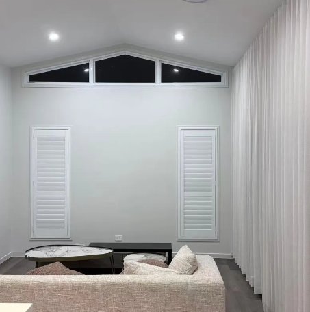 PVC shutters Brisbane installation - U Curtains