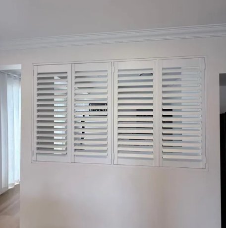 PVC shutters Brisbane installation - U Curtains
