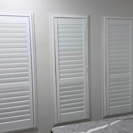 PVC shutters Brisbane installation - U Curtains