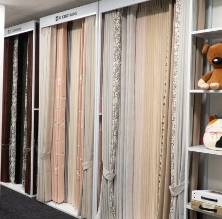 U Curtains store display - U Curtains
