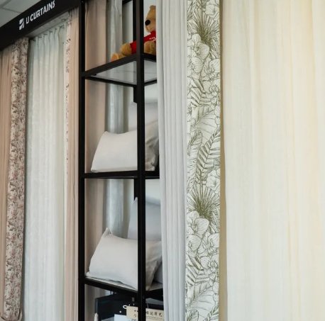 U Curtains store display - U Curtains