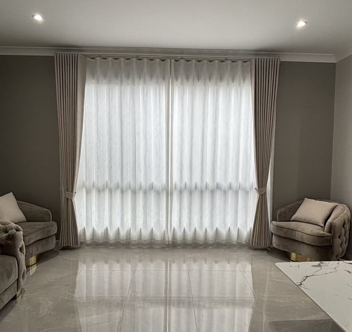 Sheer and curtain Brisbane - U Curtains