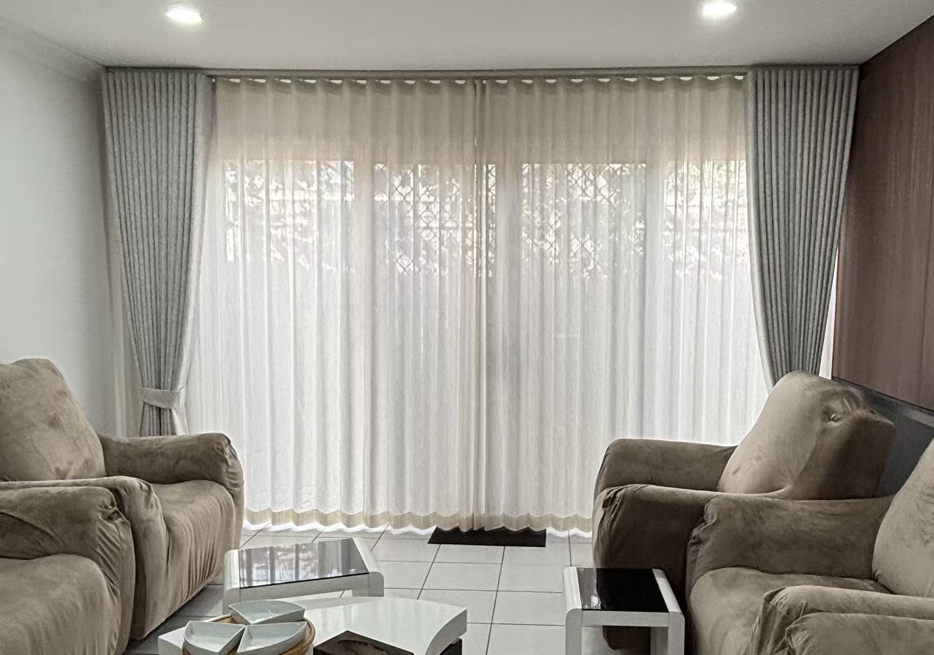 Sheer and curtain Brisbane - U Curtains