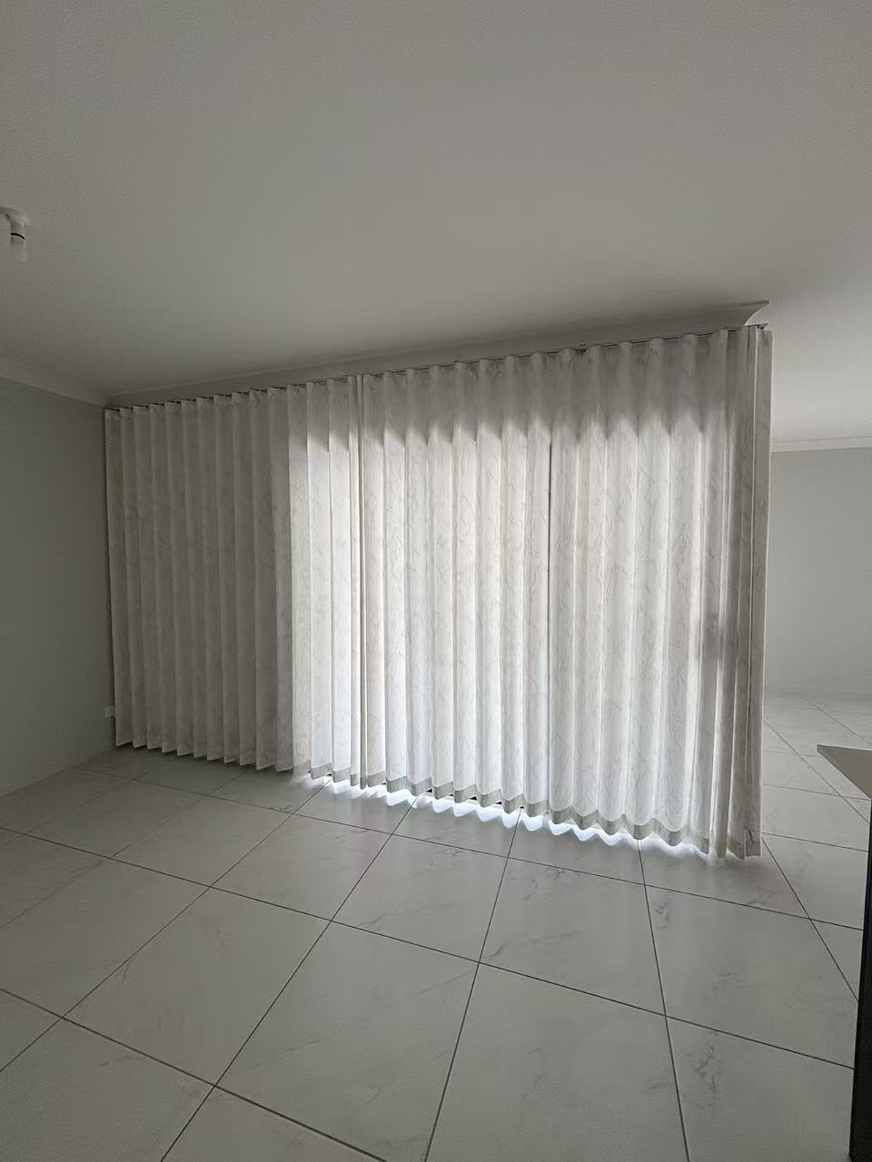Sheer curtains Brisbane installation - U Curtains