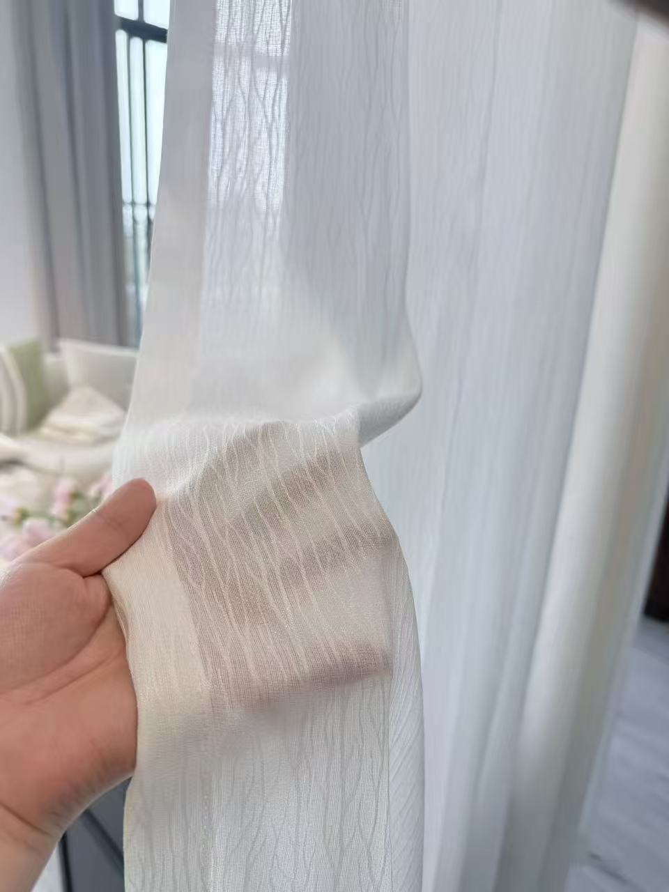 Sheer curtains Brisbane installation - U Curtains
