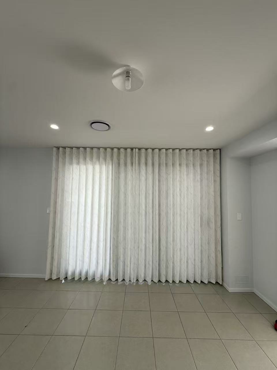 Sheer curtains Brisbane installation - U Curtains