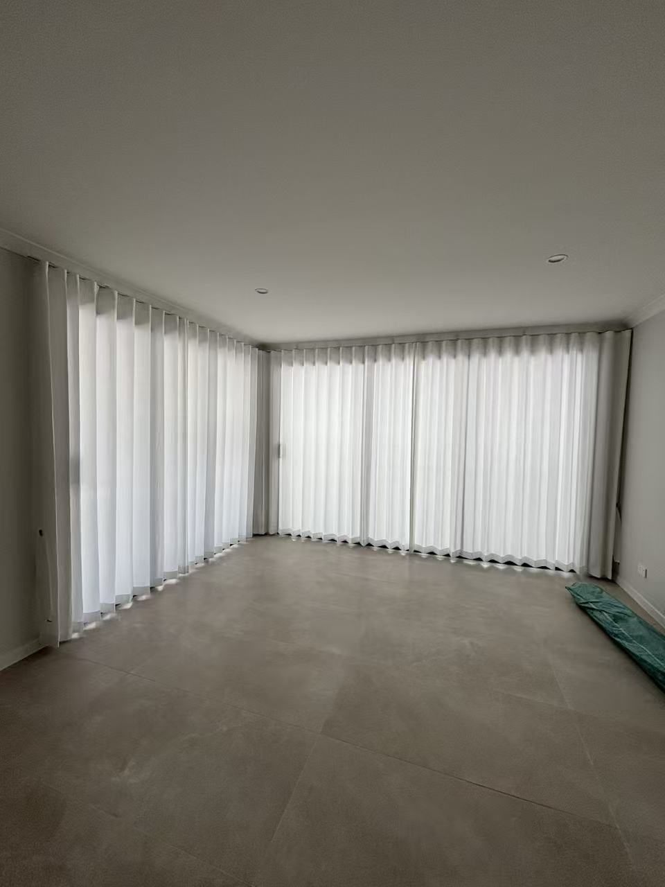 Sheer curtains Brisbane installation - U Curtains