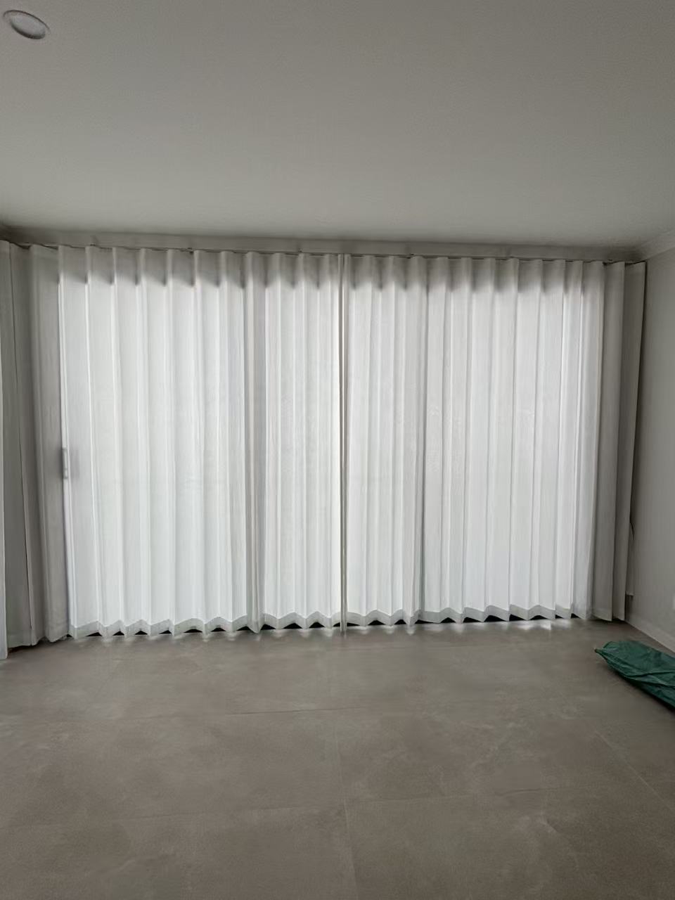 Sheer curtains Brisbane installation - U Curtains