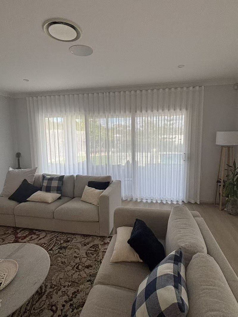 Transparent sheer curtains Brisbane - U Curtains